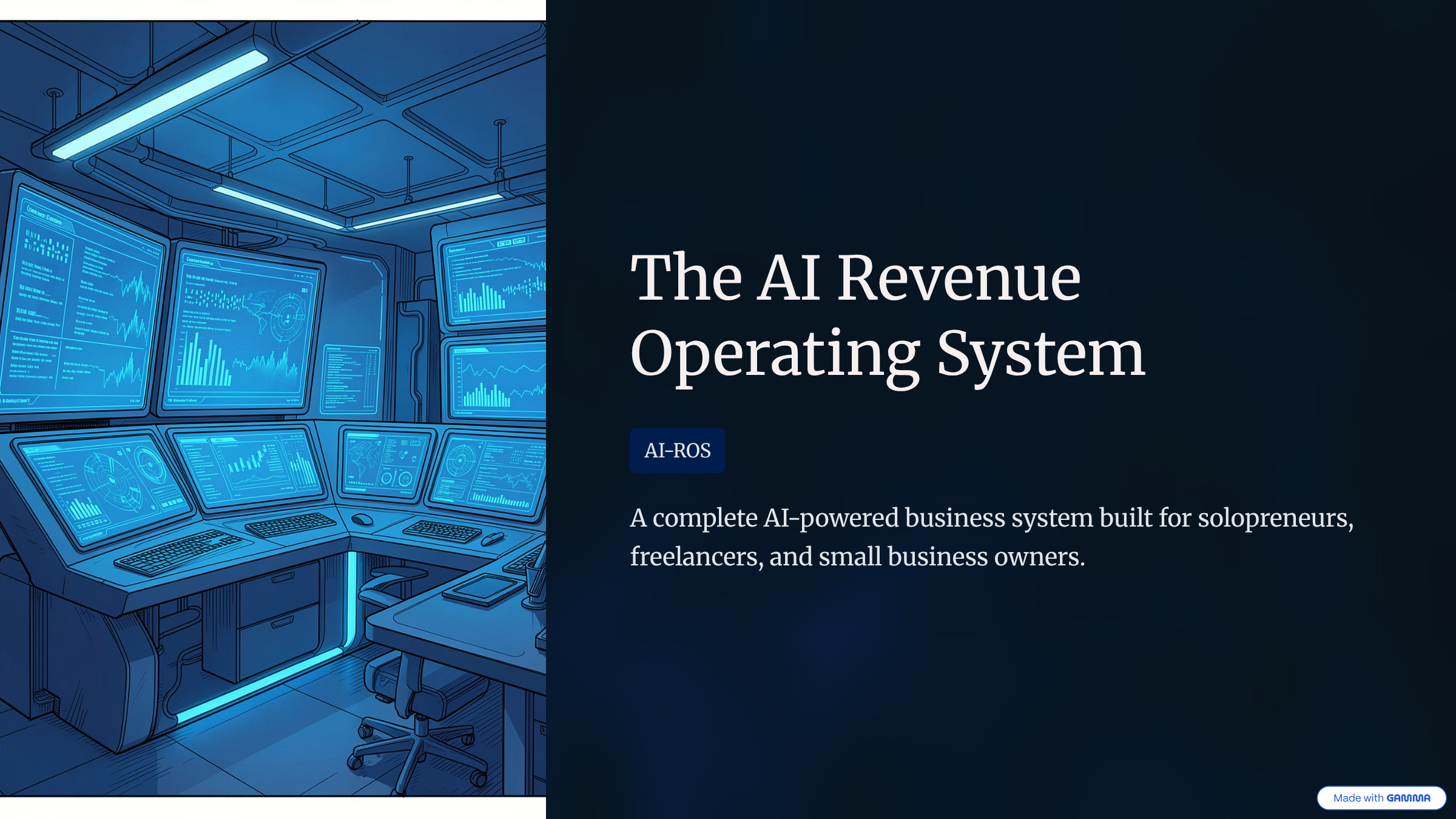 AI REVENUE OPERATING SYSTEM (AI-ROS)