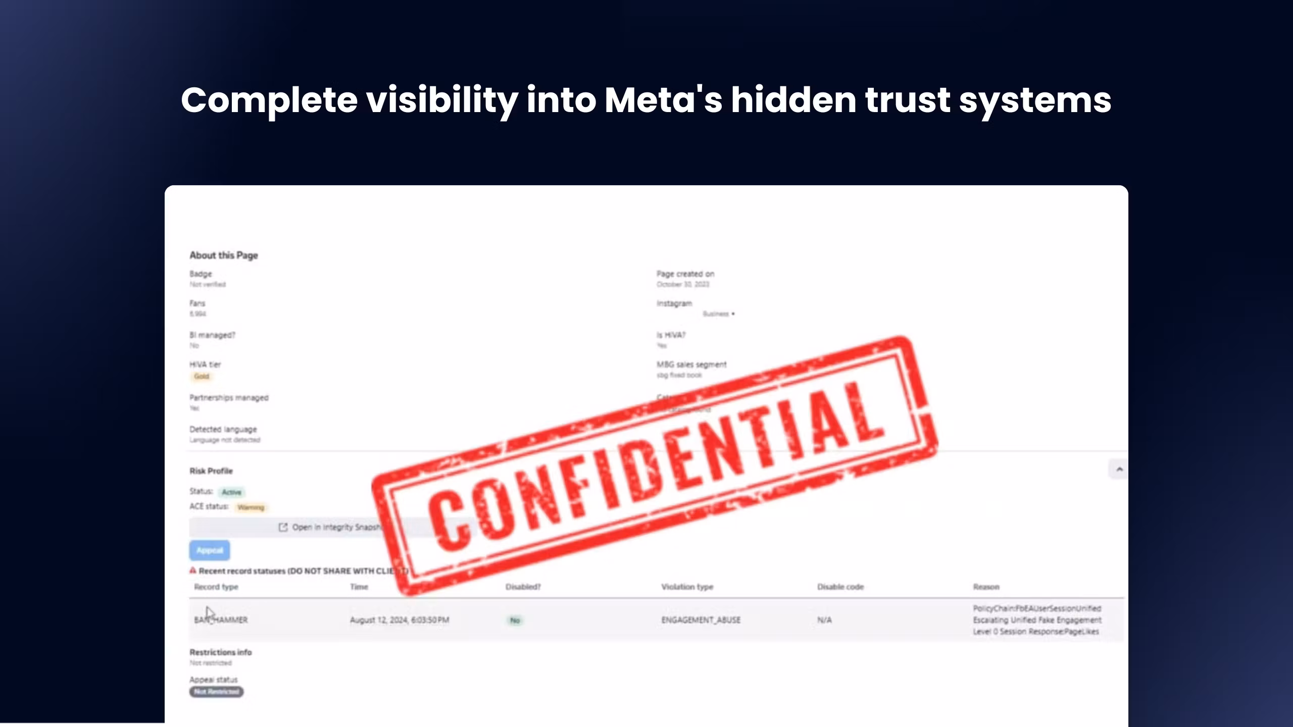 2 Assets - Meta Health Assessment
