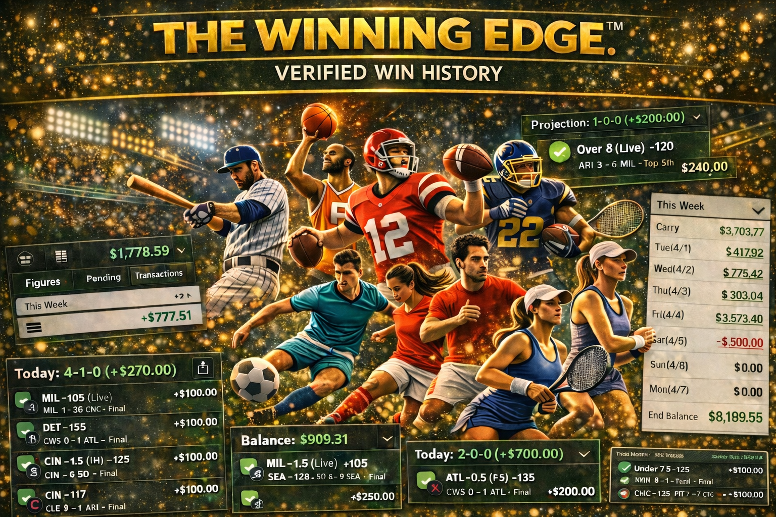 The Winning Edge banner