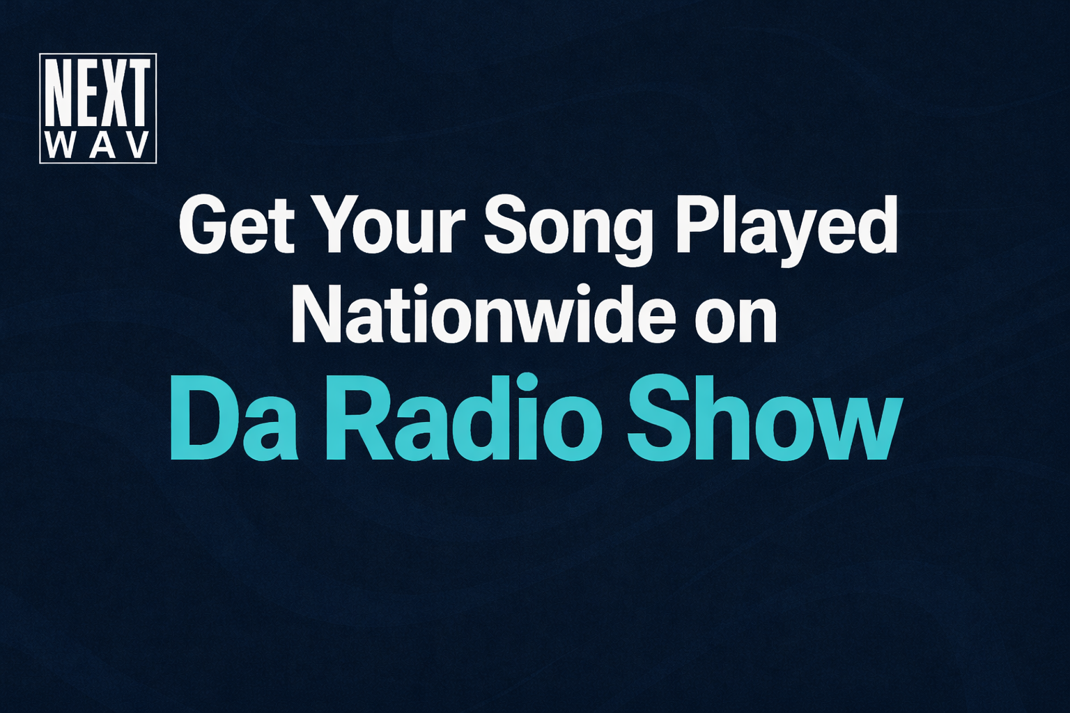 Da Radio Show 900 AM Radio Placement
