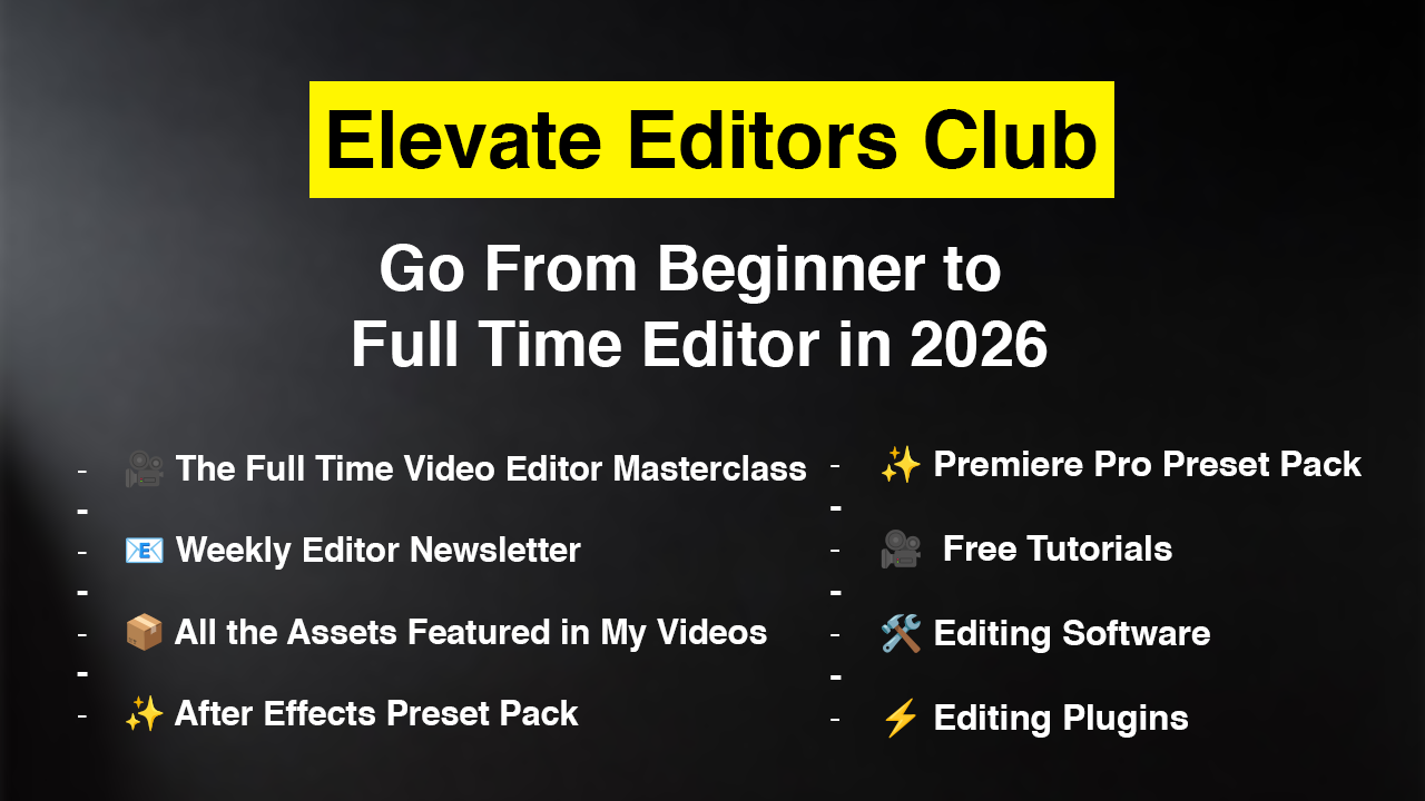 Elevate Editors Club