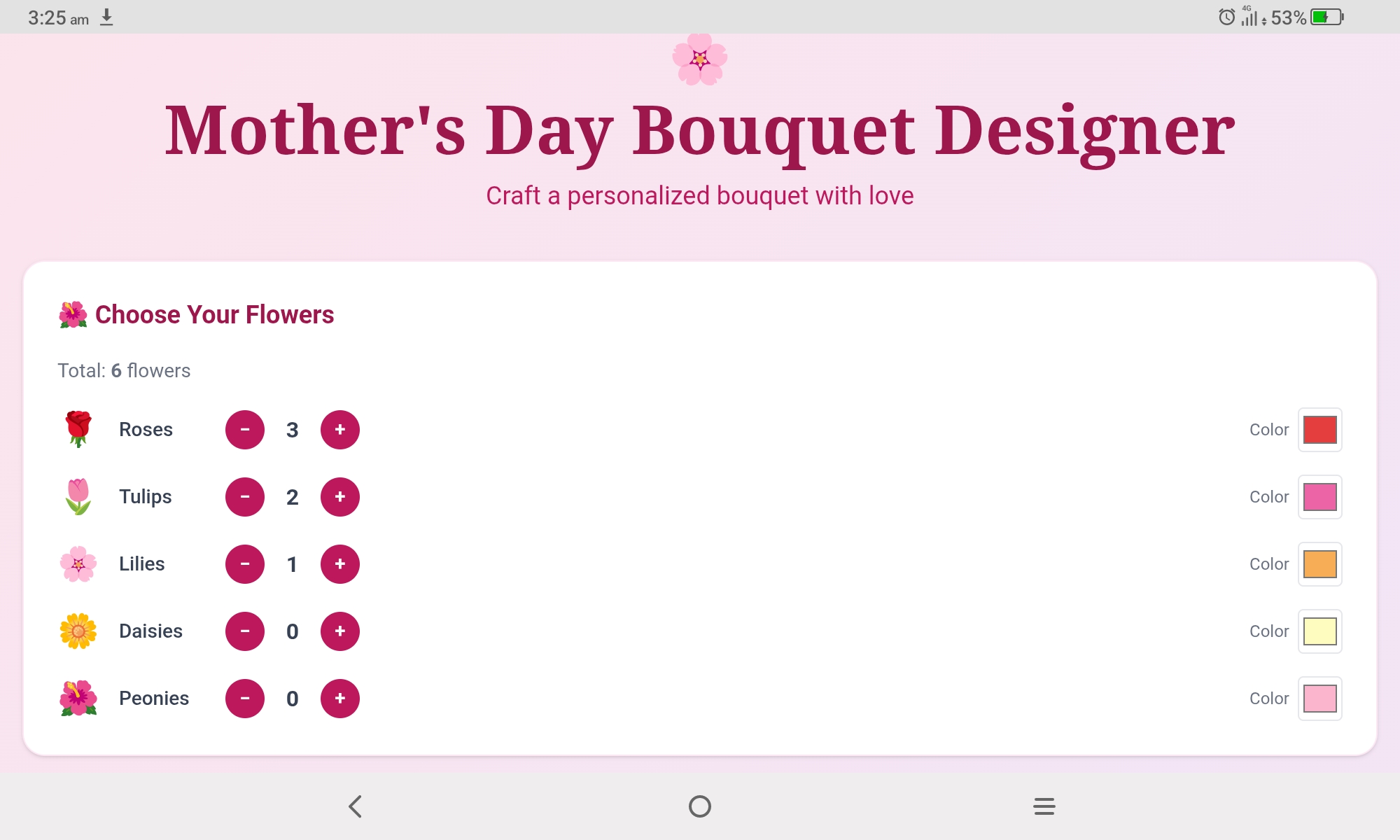 Mother's Day Boutique designer app 