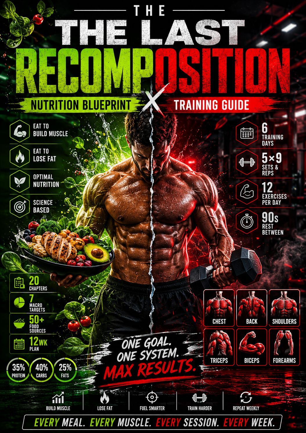 The Complete Transformation Bundle — Train Every Muscle. Fuel Every Session.