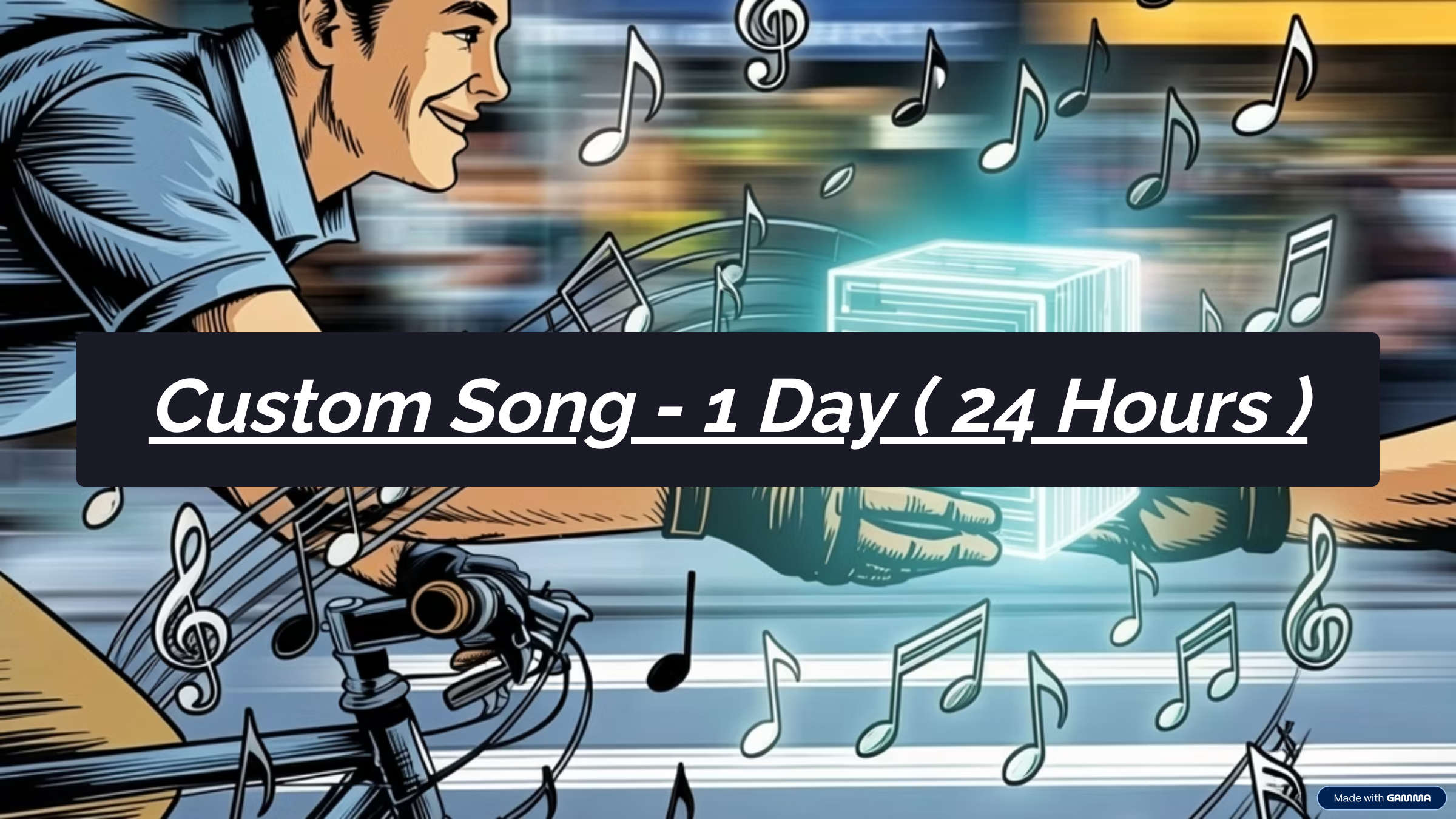 Custom Song : Delivery - 1 Business Day ( 24 Hours )