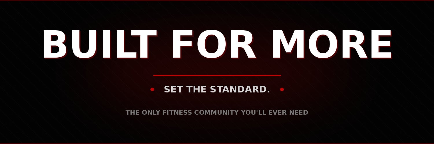 Built For More Membership banner