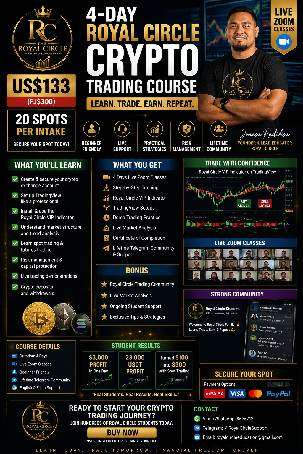 ONLINE CRYPTO COURSE