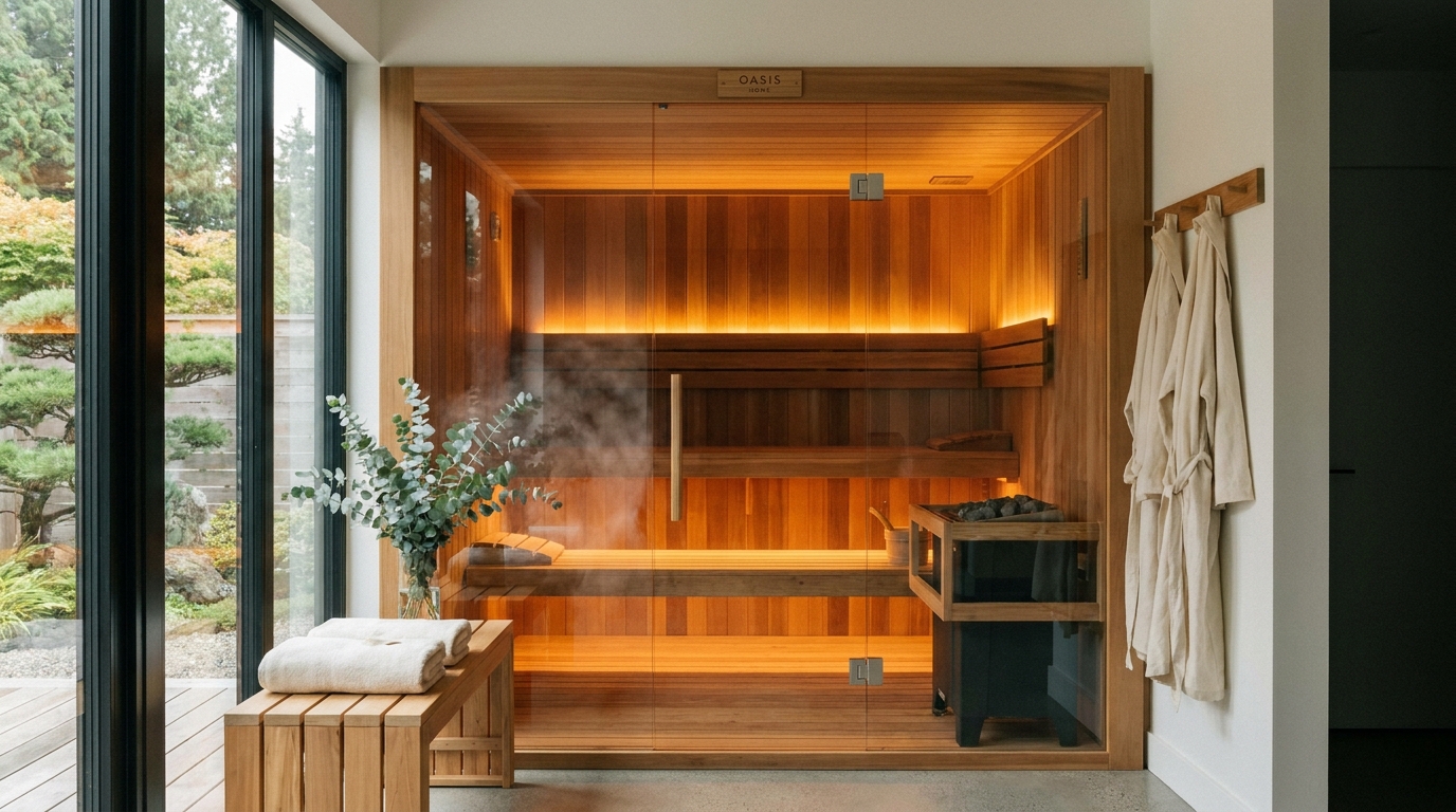 Indoor Home Saunas