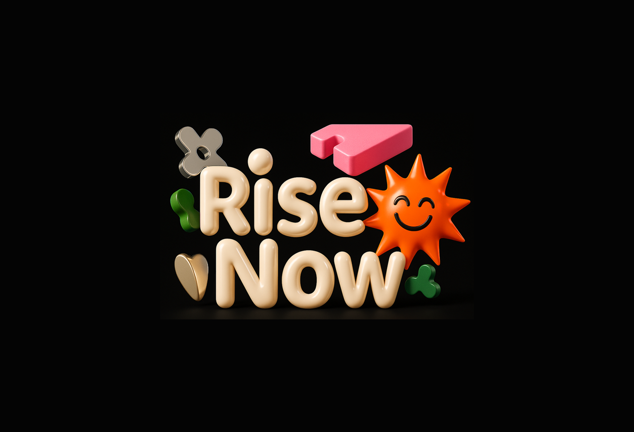 Rise Now banner