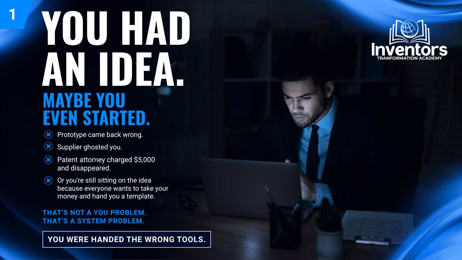 Inventors Transformation Academy | Proven Shark Approved Blueprint