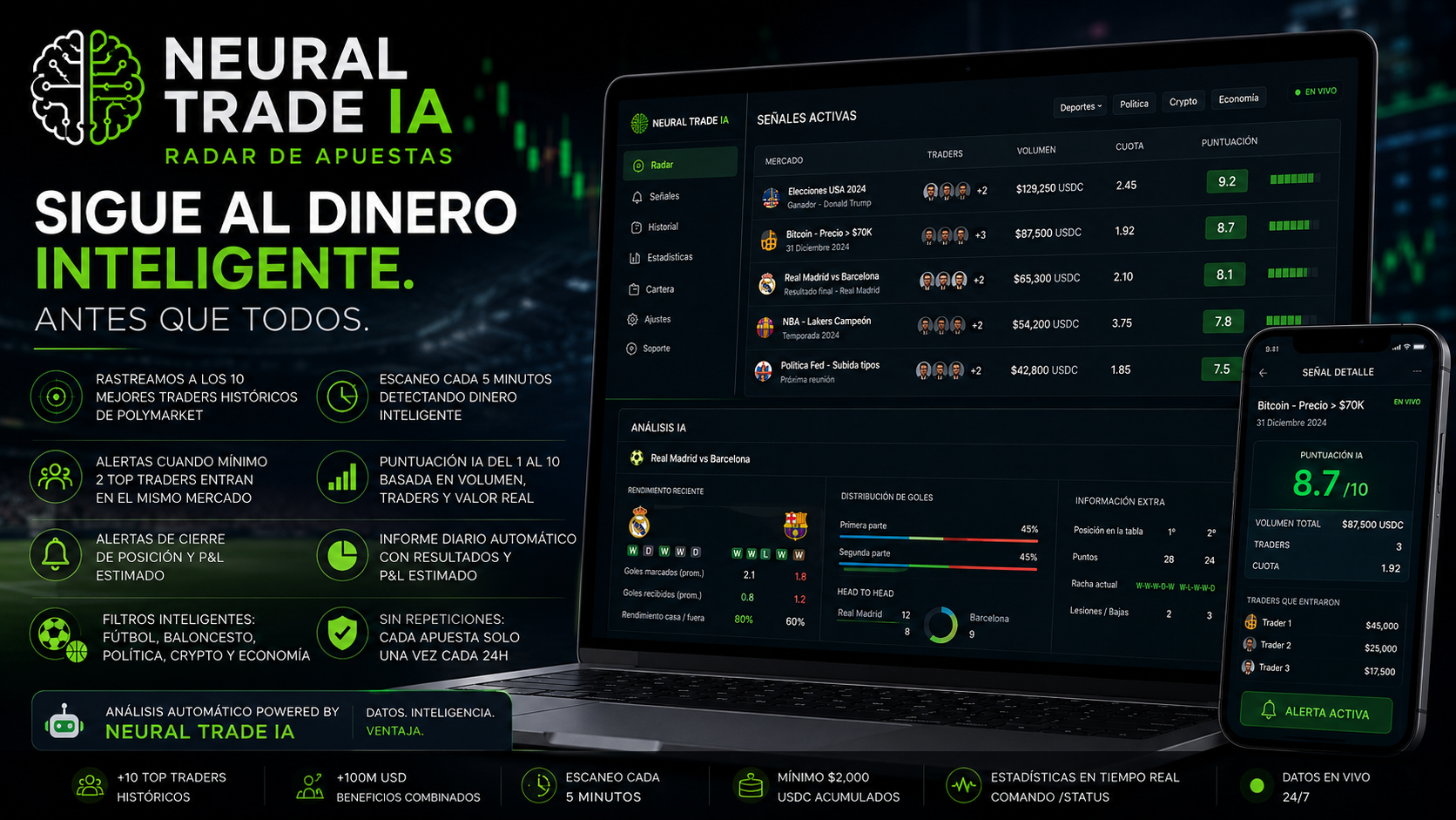 NeuralTrade AI | Betting Radar