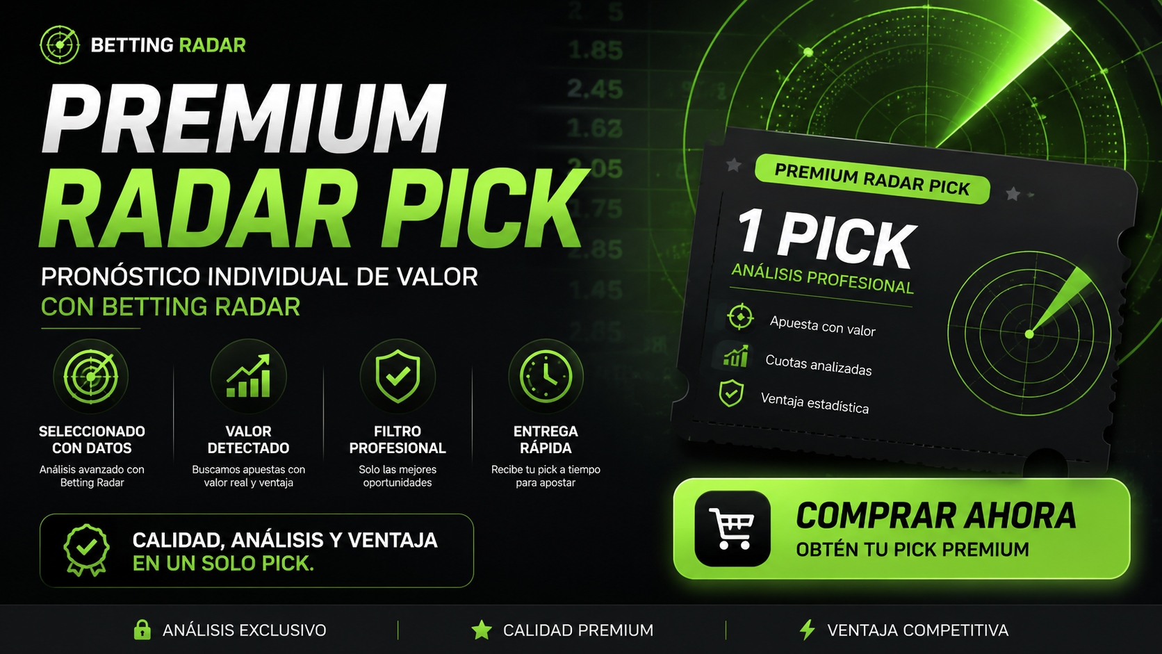 Premium Pick | Betting Radar
