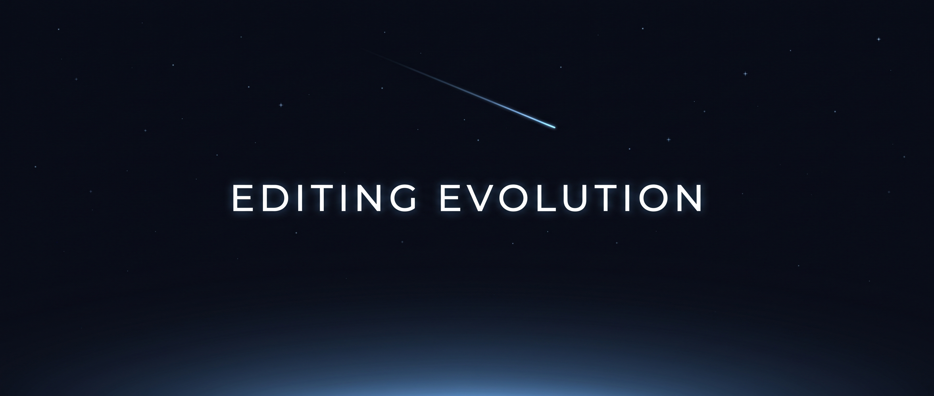 Editing Evolution
