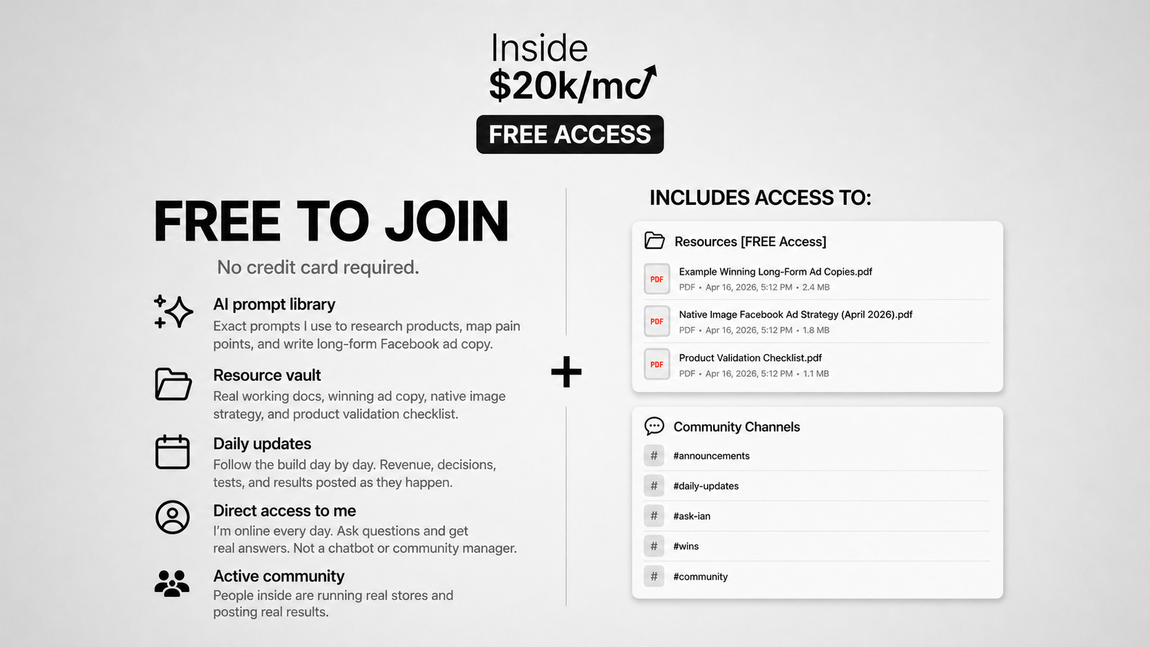 FREE Access