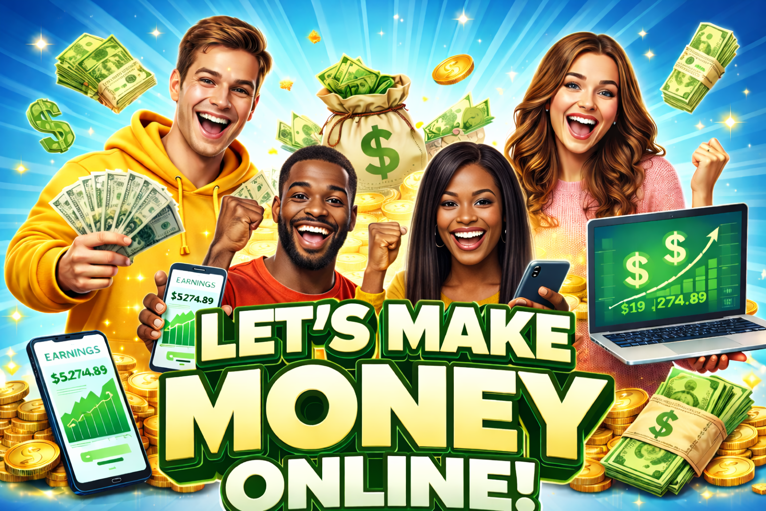 Let's Make Money Online 