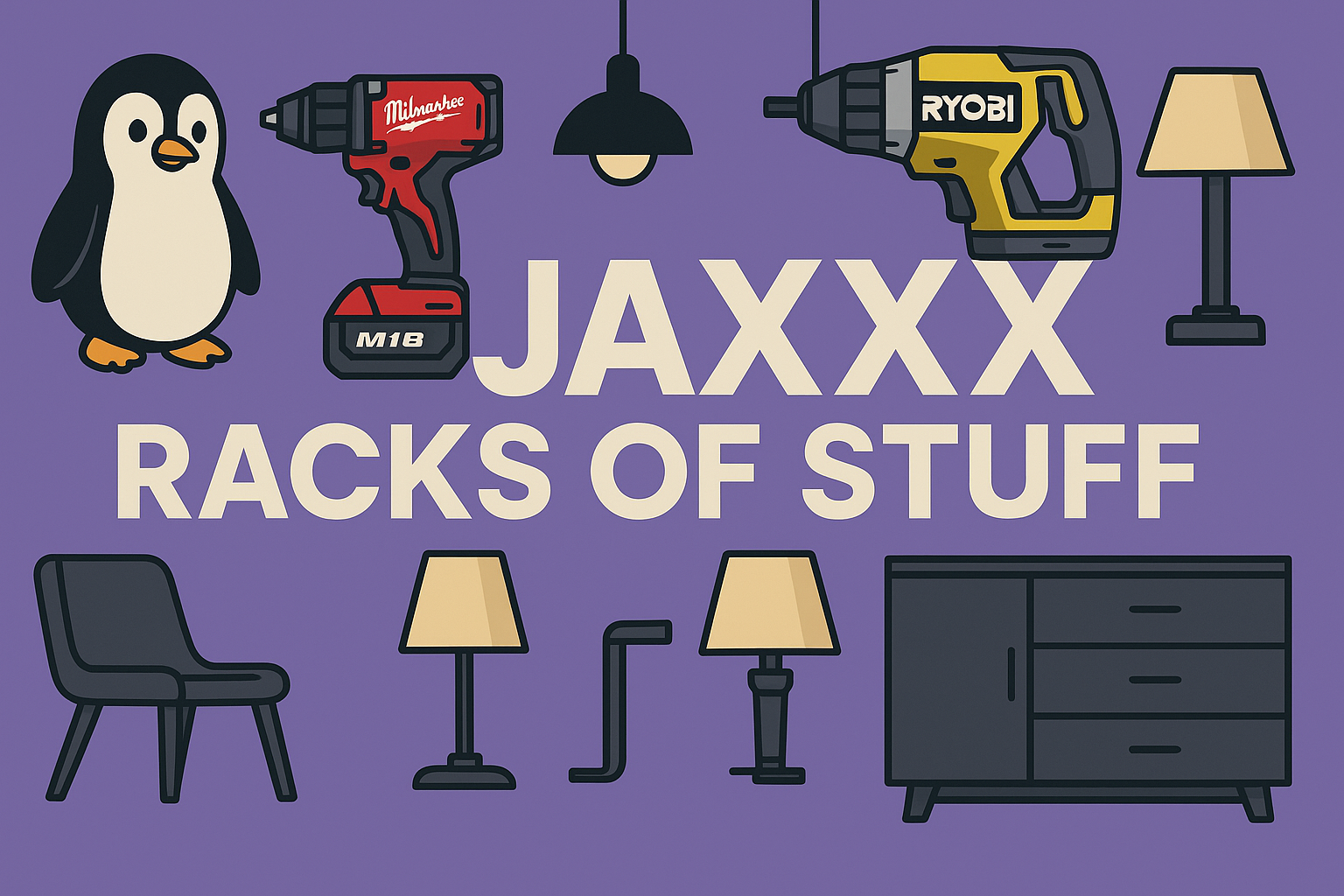 Jaxxx racks discounted items 