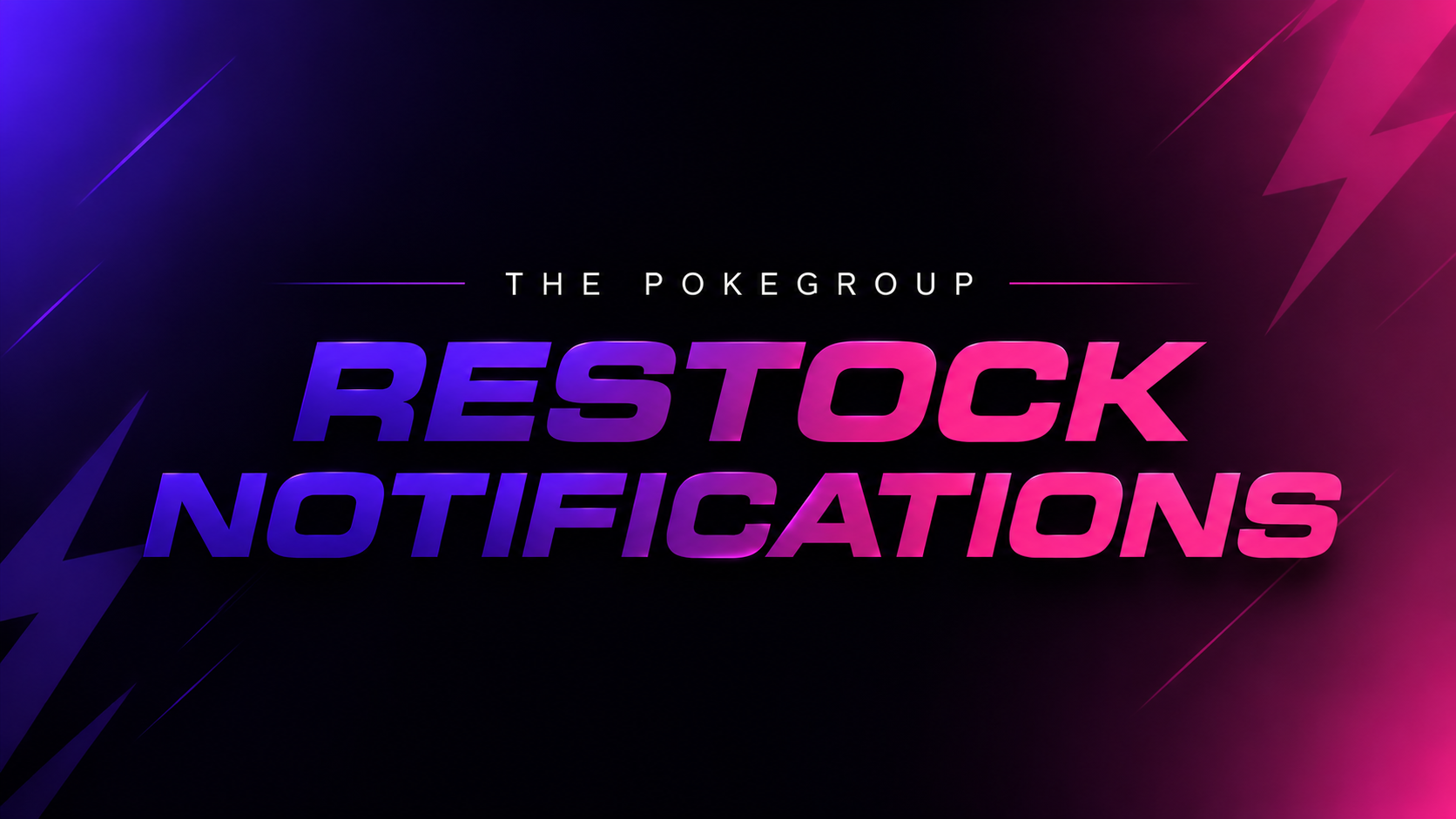 PokeGroup Restock Notification