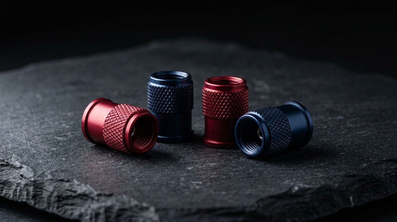 Alloy Presta Valve Caps (4-Pack)