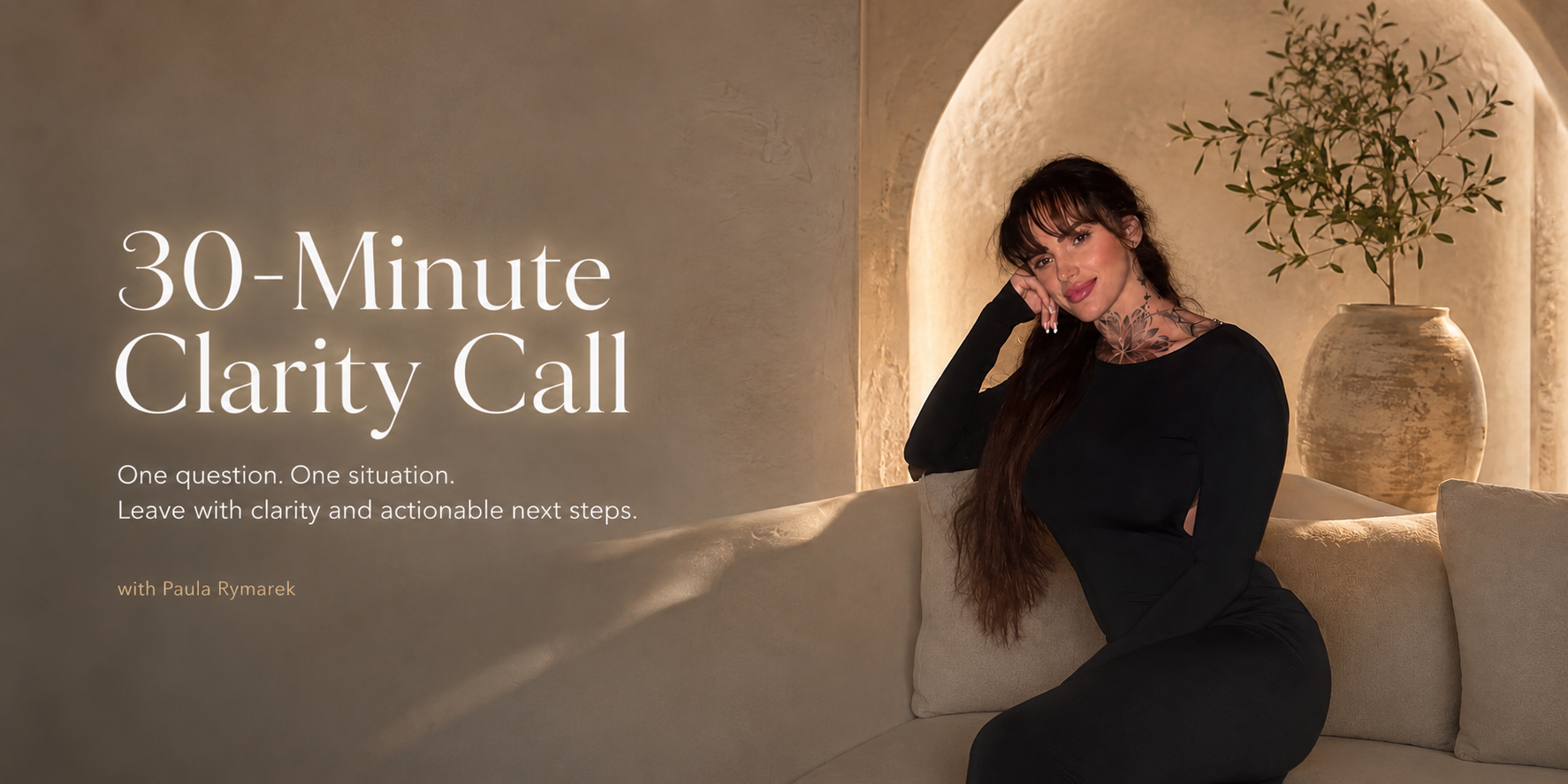 30-Minute Clarity Call with Paula Rymarek
