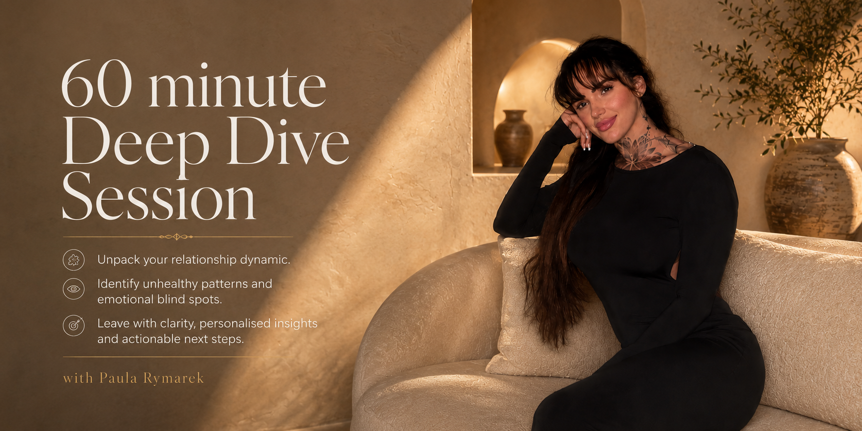 60-minute Deep Dive Session with Paula Rymarek 