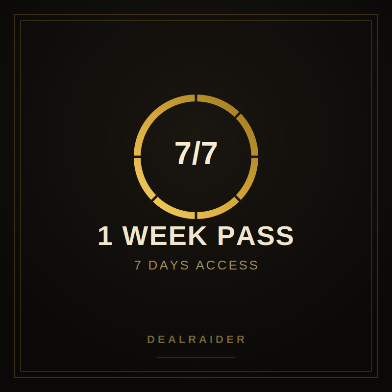 1 Week Pass