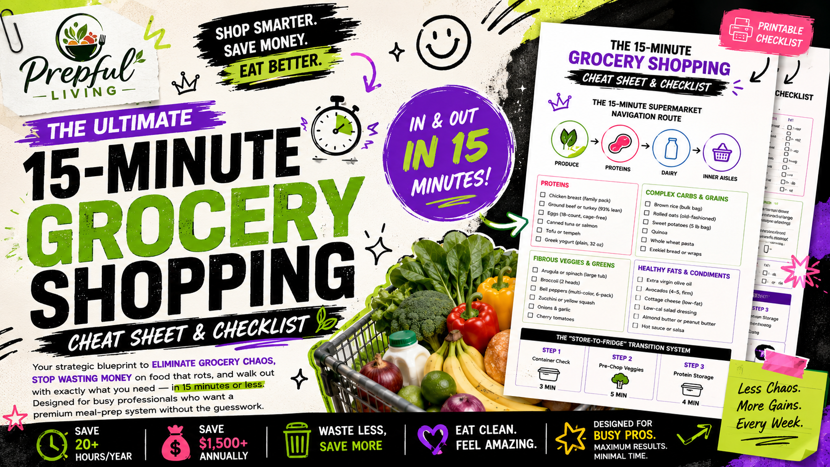 The Supermarket De-Trap Checklist