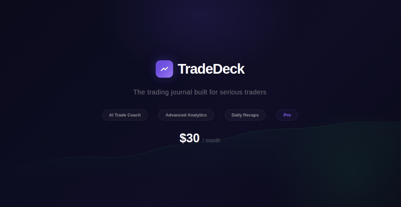 TradeDeck Pro