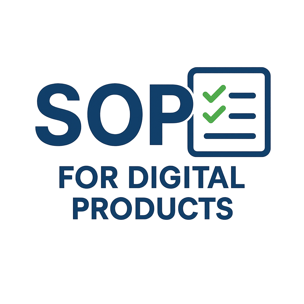 Selling Digital Products SOP