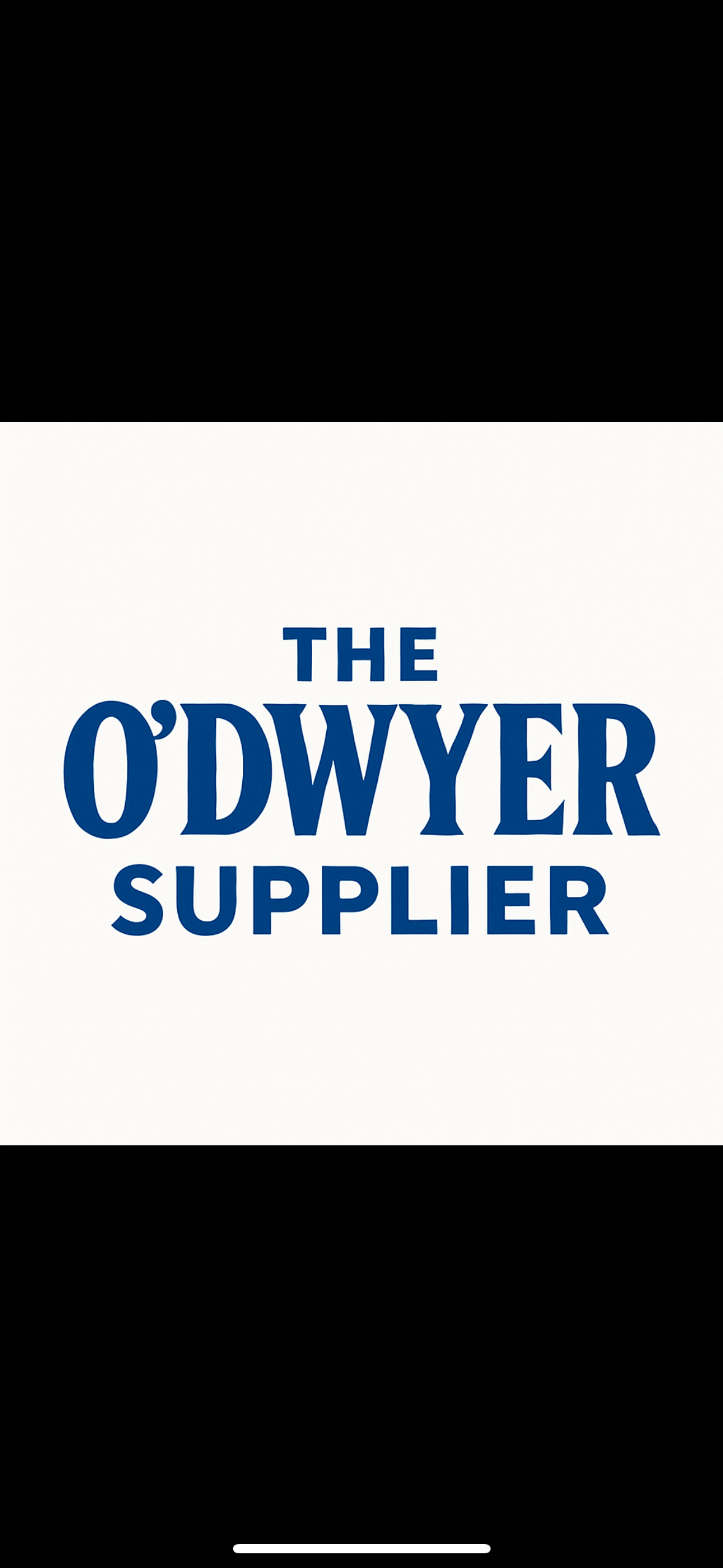 O’Dwyer Supplier 